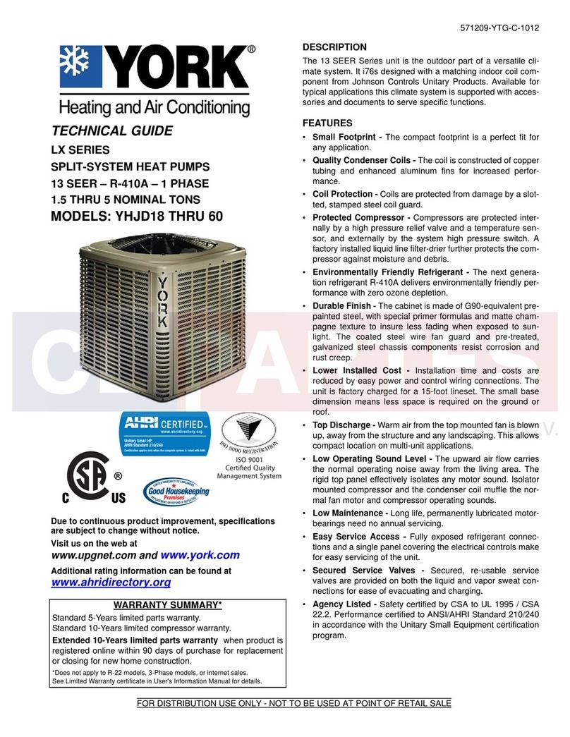 York LX series Technical guide