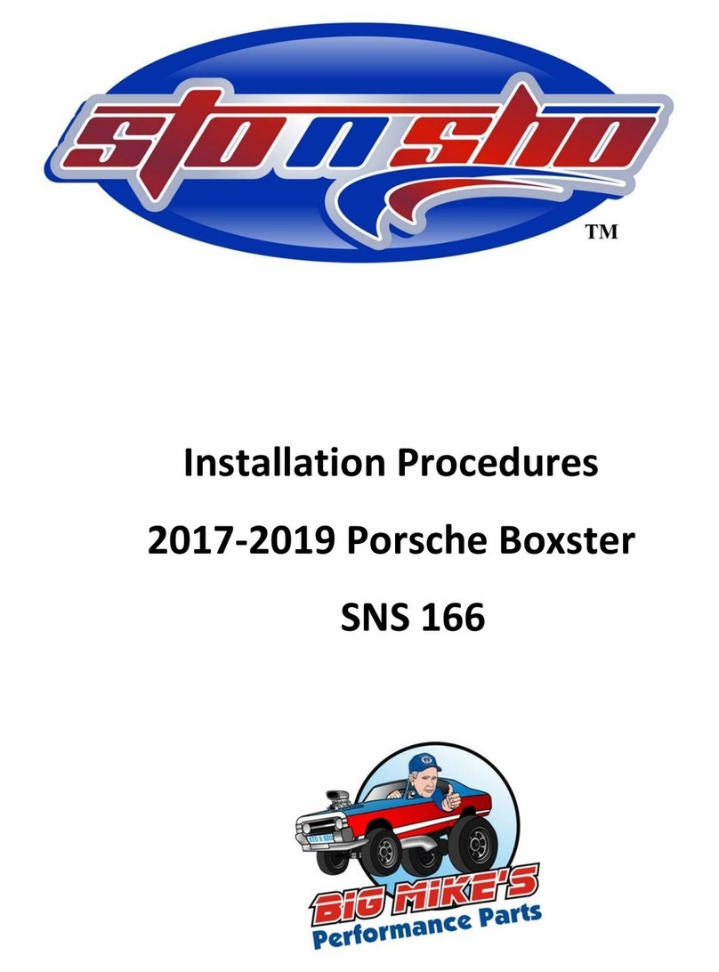 STO N SHO SNS 166 Installation procedures