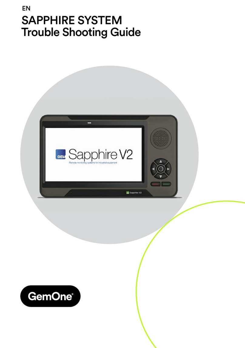 GemOne SAPPHIRE User manual