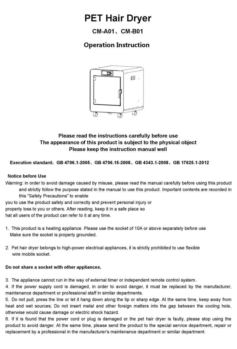 Topone Kitchen CM-A01 operation instruction