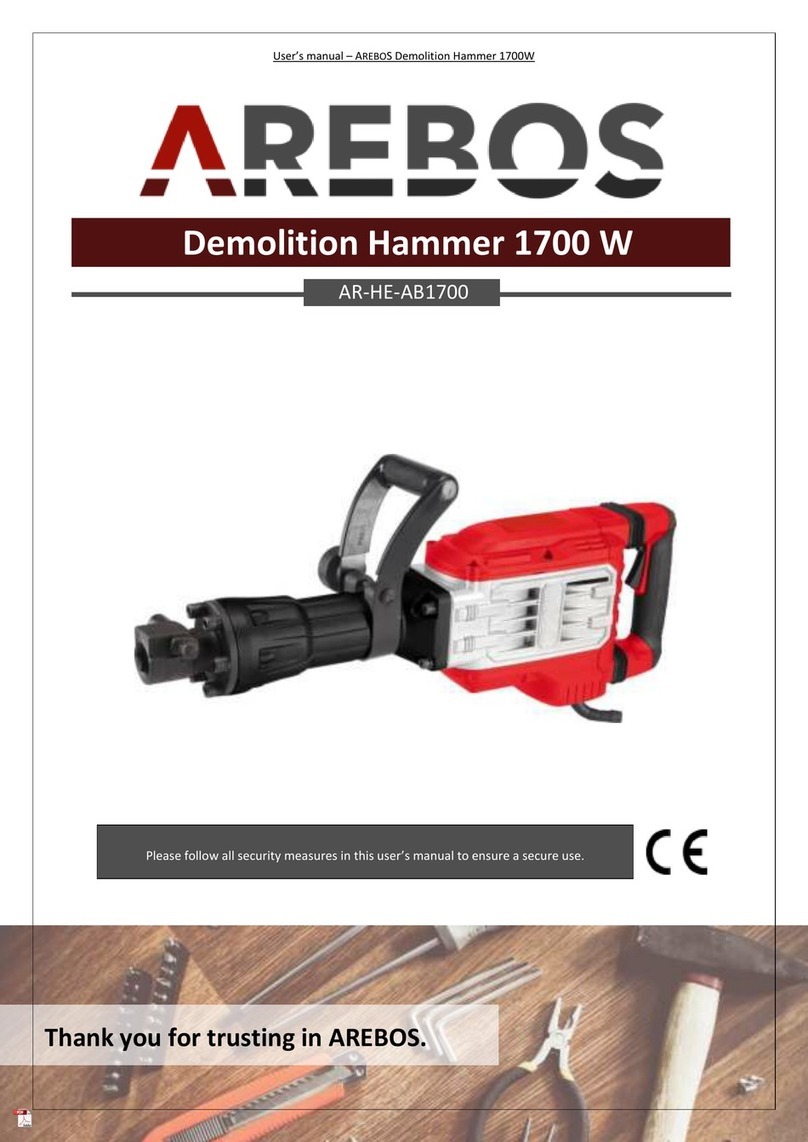 AREBOS AR-HE-AB1700 User manual
