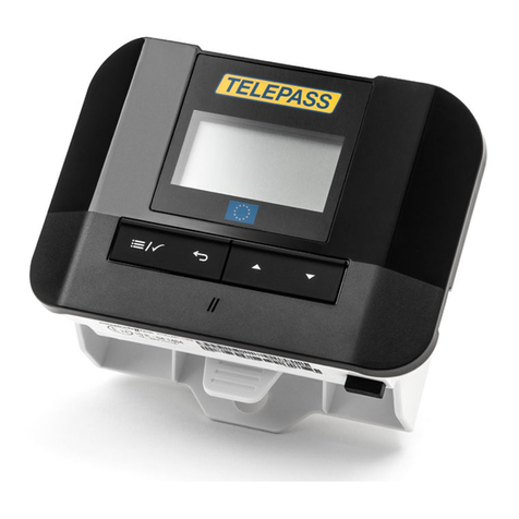 TELEPASS Electronic payment device user manual TELEPASS Electronic payment device user manual