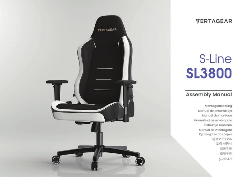 Vertagear S Series Assembly manual