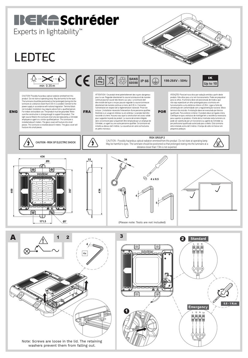 BEKA Schreder LEDTEC quick start guide