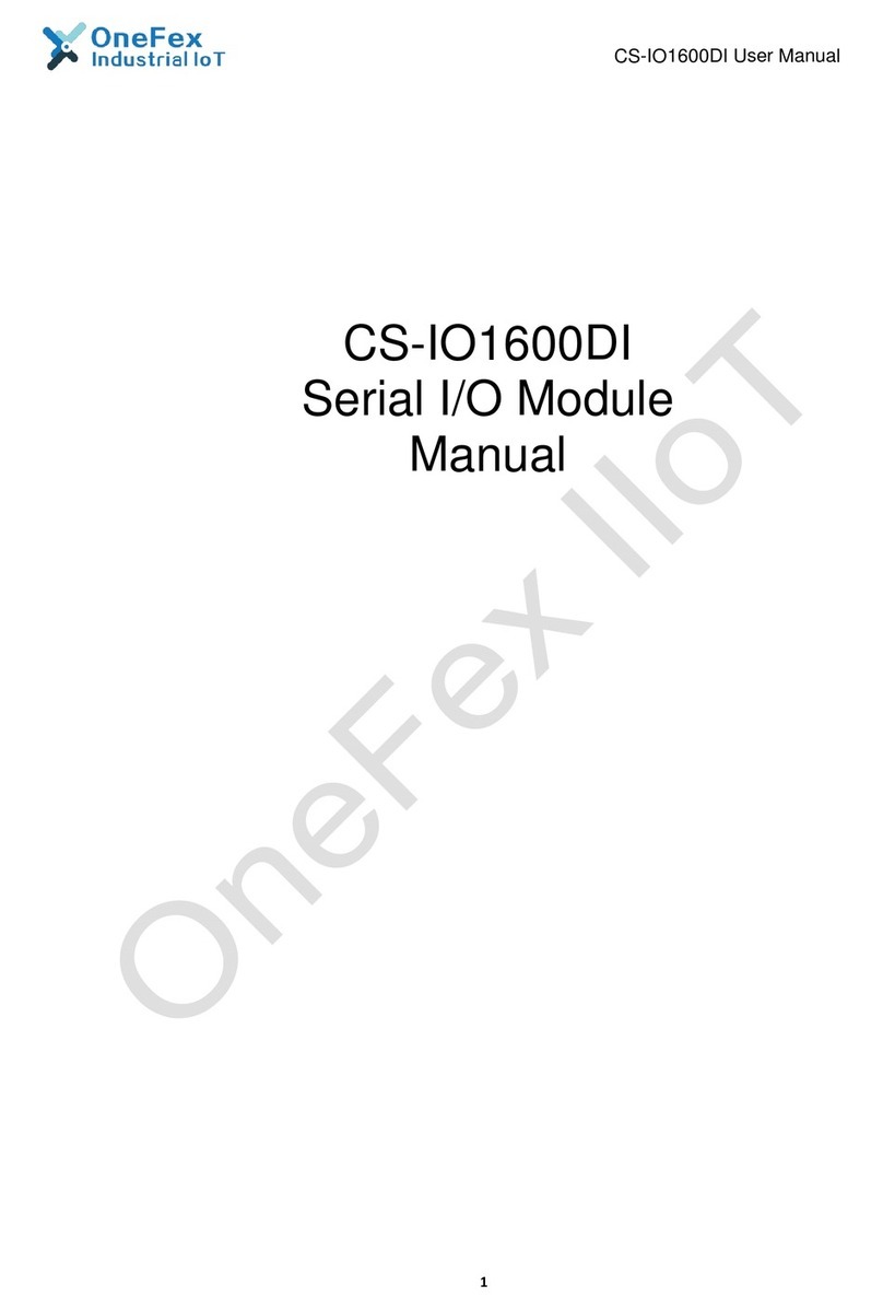 OneFex CS-IO1600DI User manual