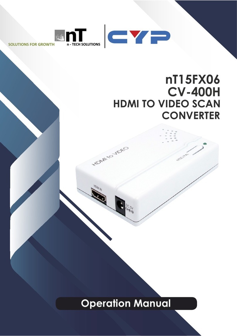CYP nT15FX06 User manual