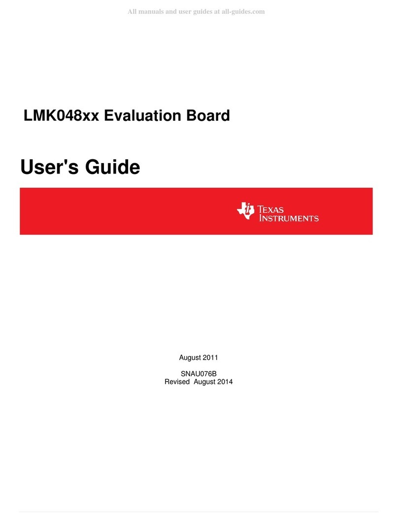 Texas Instruments LMK048 Series User manual Texas Instruments LMK048 Series User manual