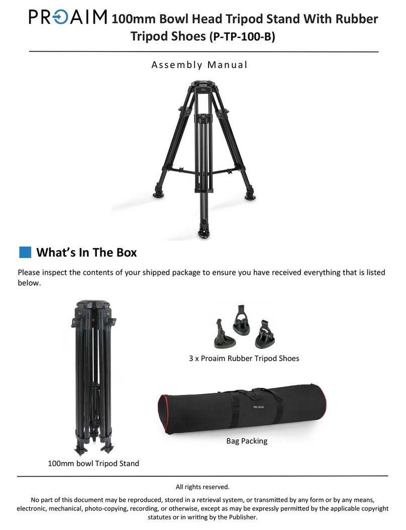 PROAIM P-TP-100-B User manual