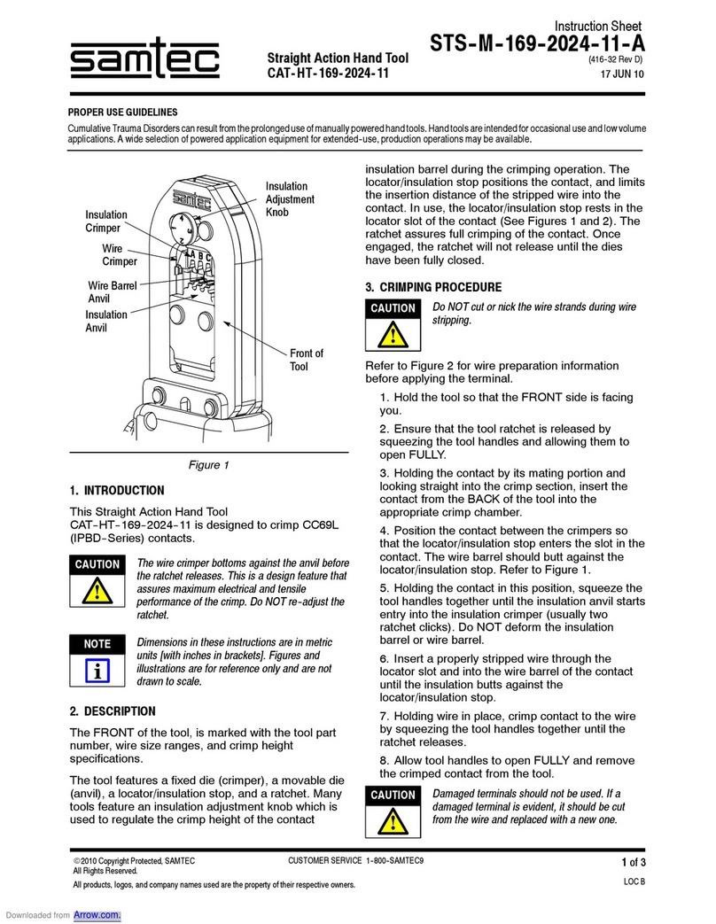 Samtec CAT-HT-169-2024-11 quick start guide Samtec CAT-HT-169-2024-11 quick start guide