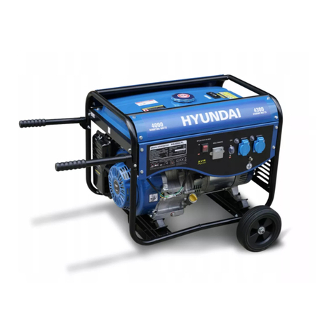 Hyundai power products HG4000-A Original instructions