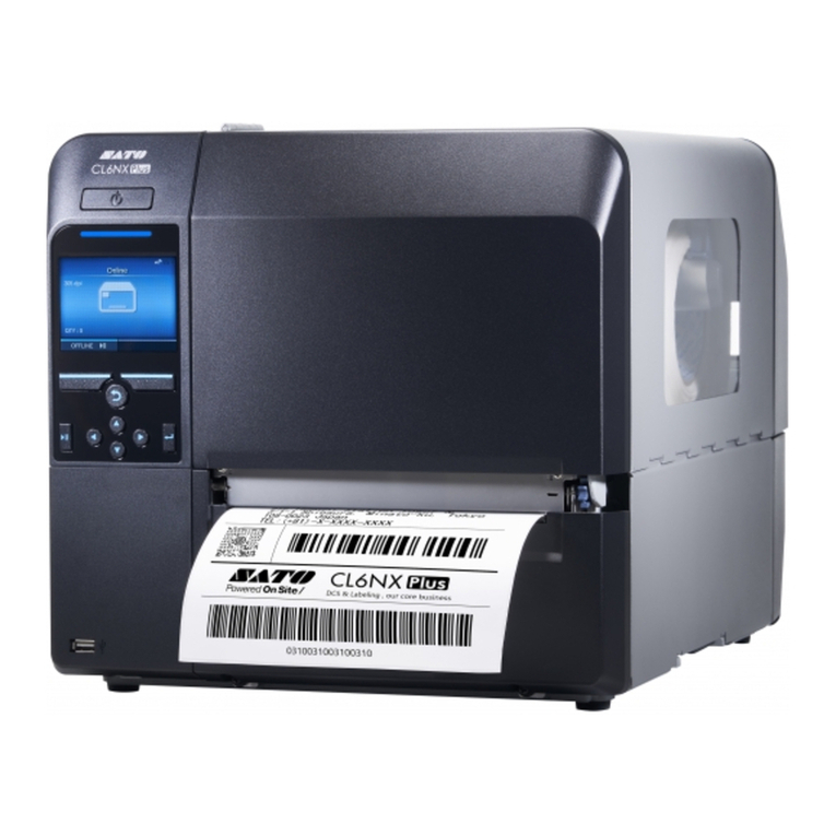 SATO CL4NX Plus User manual