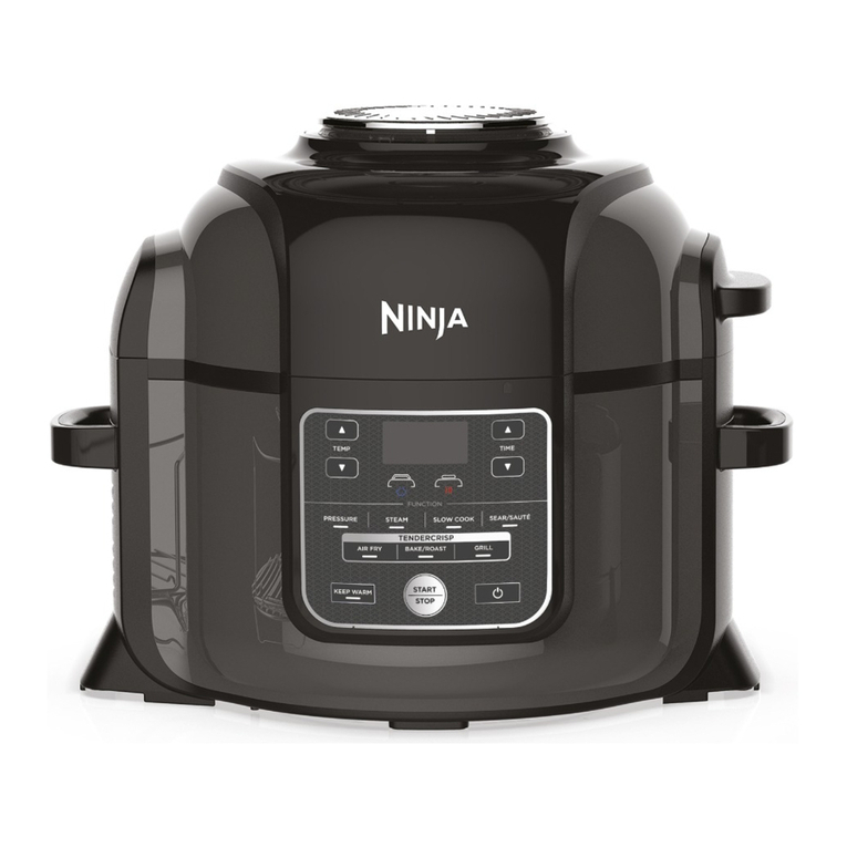 Ninja Foodi Tendercrisp OP300UK Series User manual