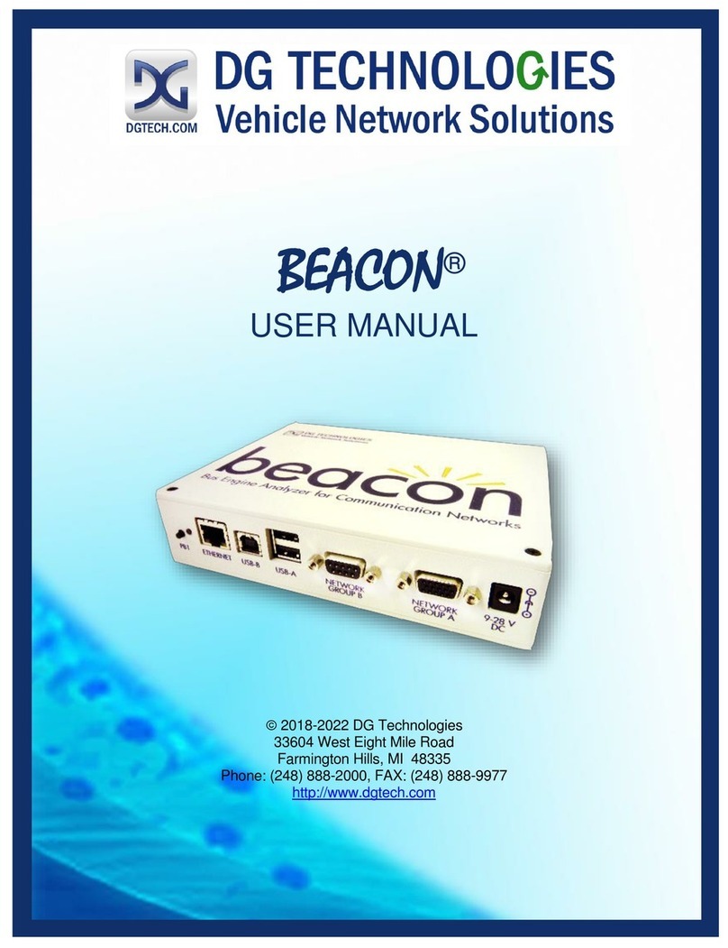 DG Technologies Beacon user manual
