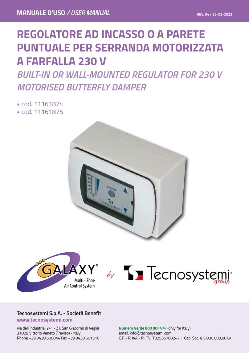 Tecnosystemi GALAXY 11161874 user manual
