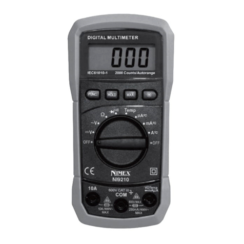 ELCART NIMEX NI9210 user manual