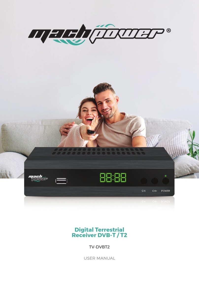 MachPower TV-DVBT2 User manual
