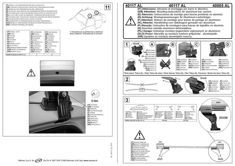 WALMEC 40117 AL quick start guide