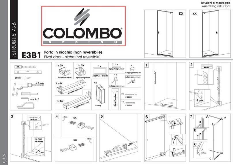 Colombo ISTRUB15 796 User manual