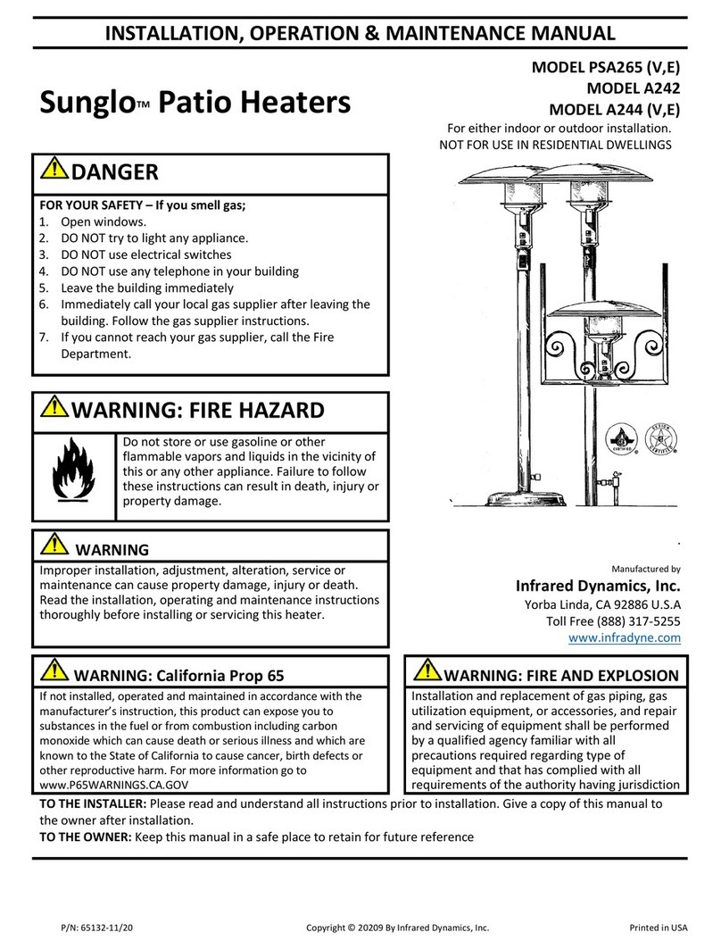 Infrared Dynamics PSA 265 Instruction manual Infrared Dynamics PSA 265 Instruction manual