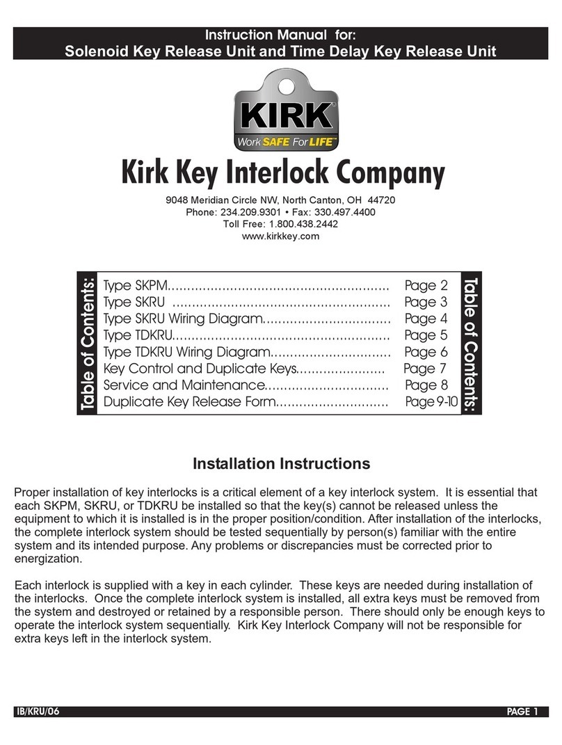 Kirk SKPM instruction manual