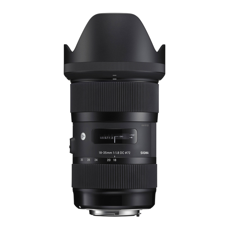 Sigma 18-35mm F1.8 DC HSM user manual