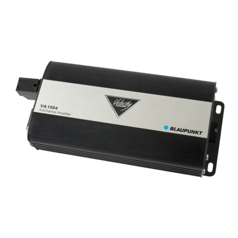 Blaupunkt Velocity VA 1004 quick start guide