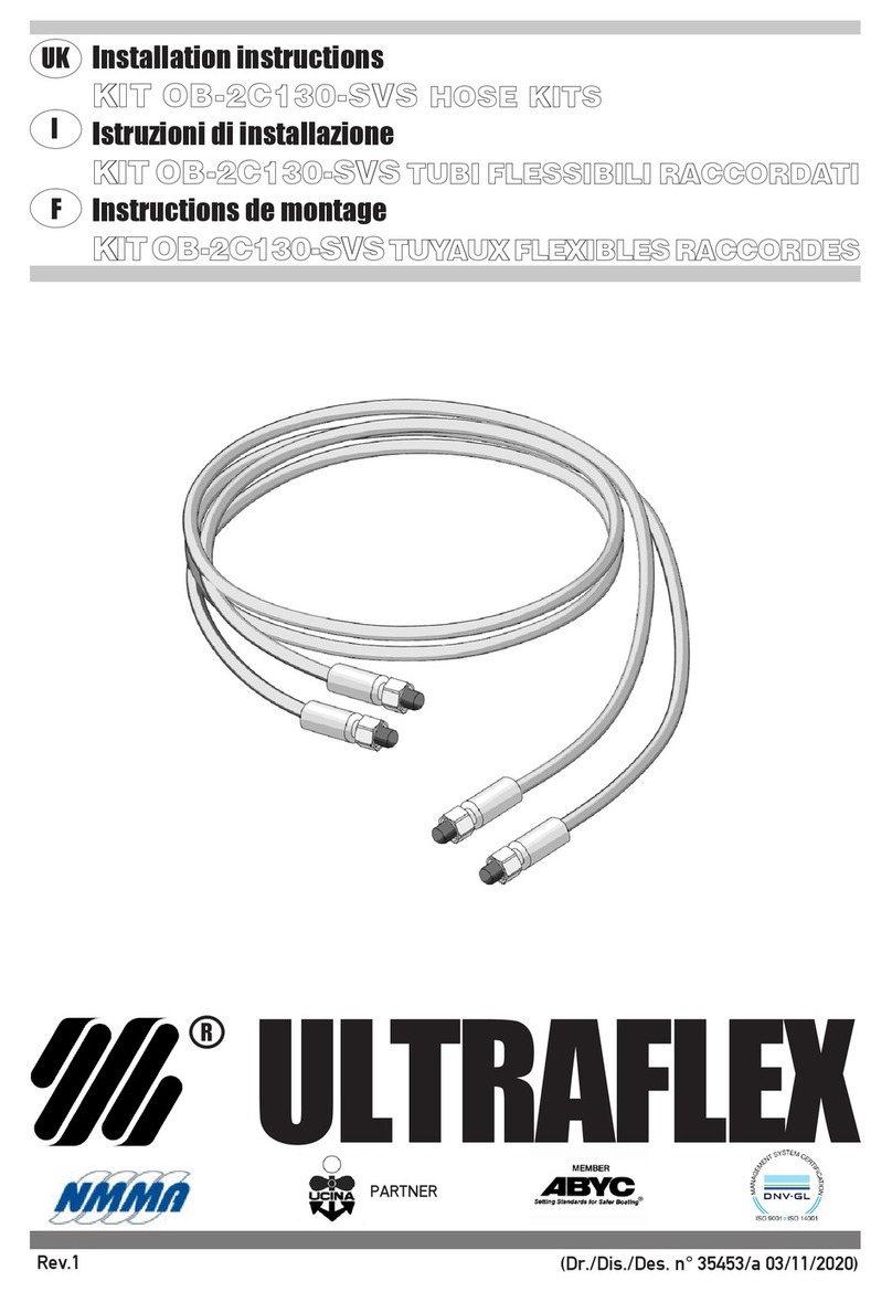 Ultraflex OB-2C130-SVS installation instructions