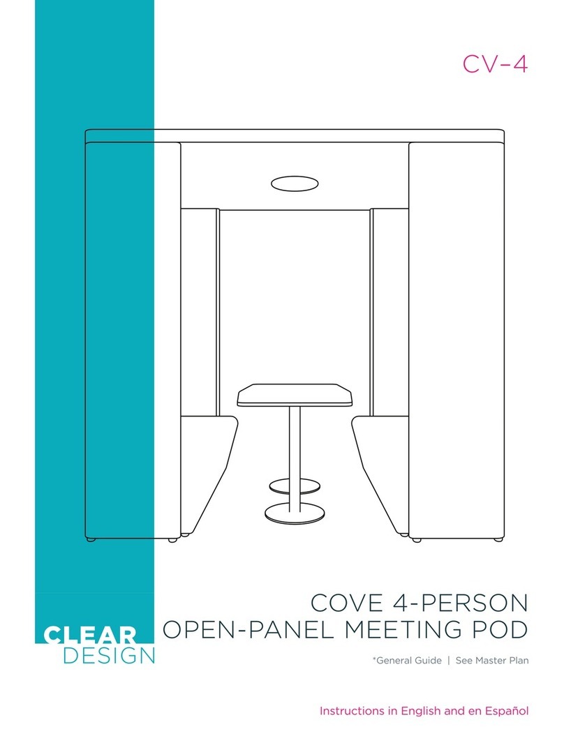 CLEAR DESIGN COVE CV-4 Configuration guide CLEAR DESIGN COVE CV-4 Configuration guide