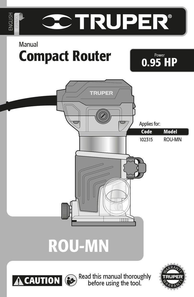 Truper ROU-MN manual