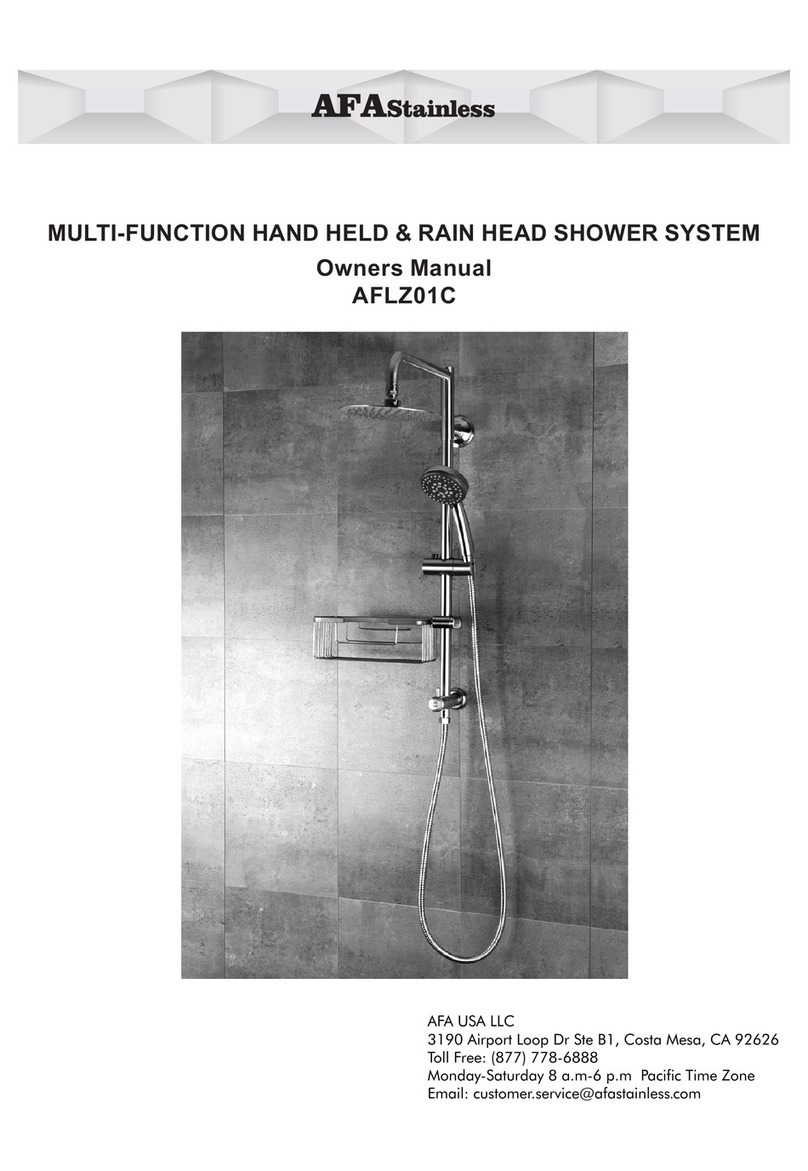AFA Stainless AFLZ01C owner's manual