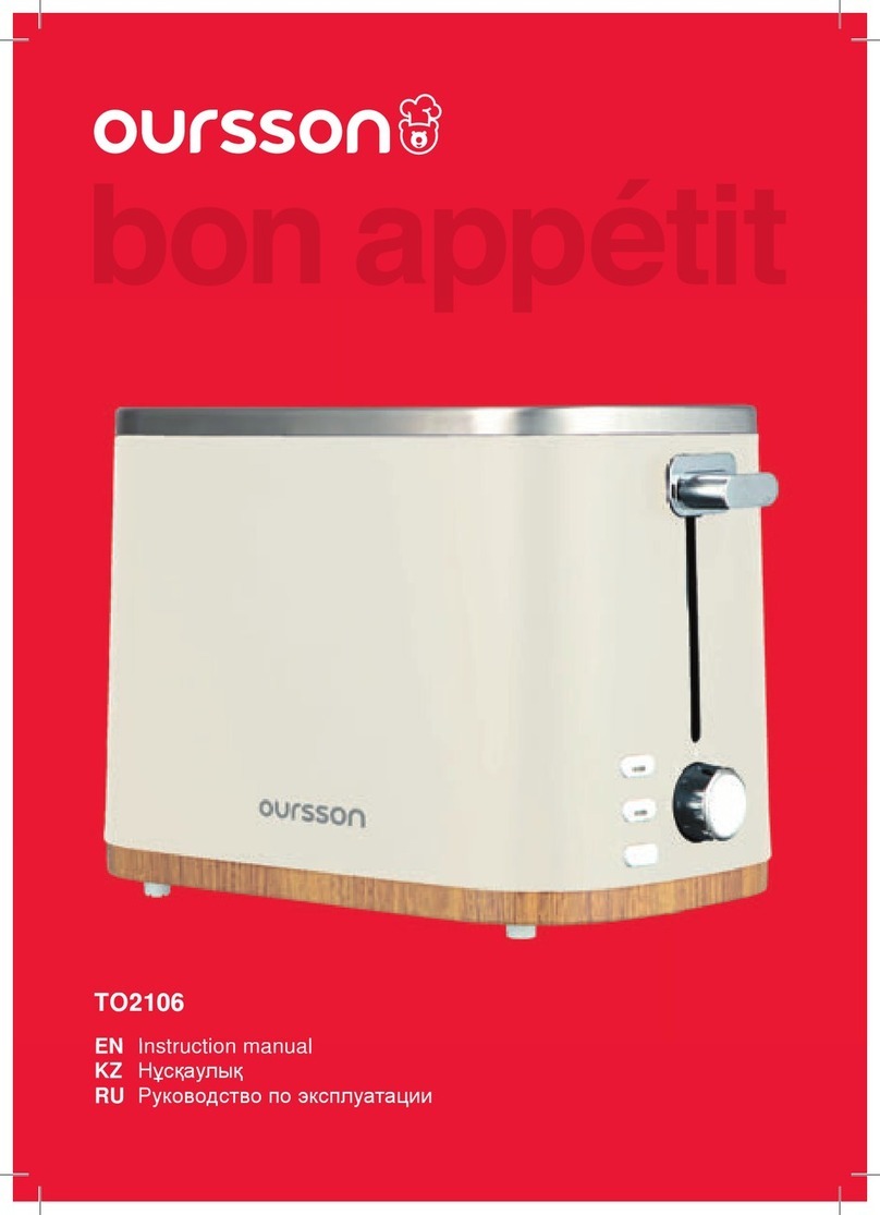 Oursson TO2106 instruction manual