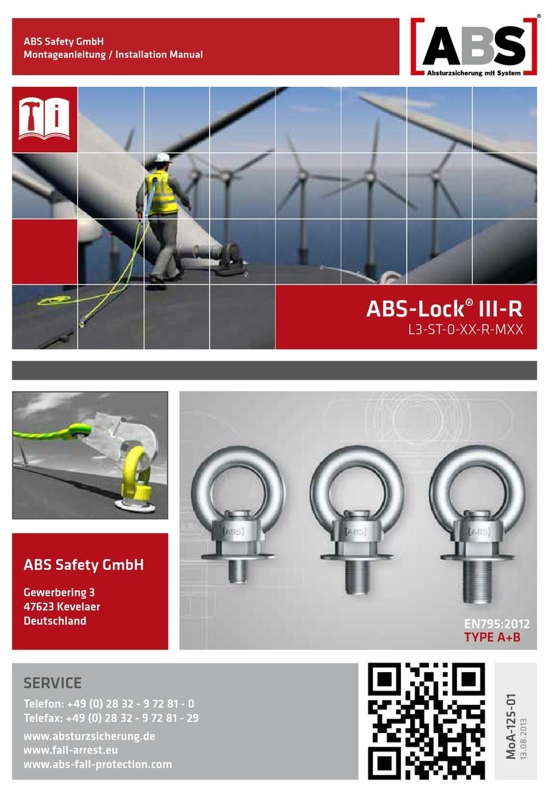 ABS ABS-Lock III-R installation manual