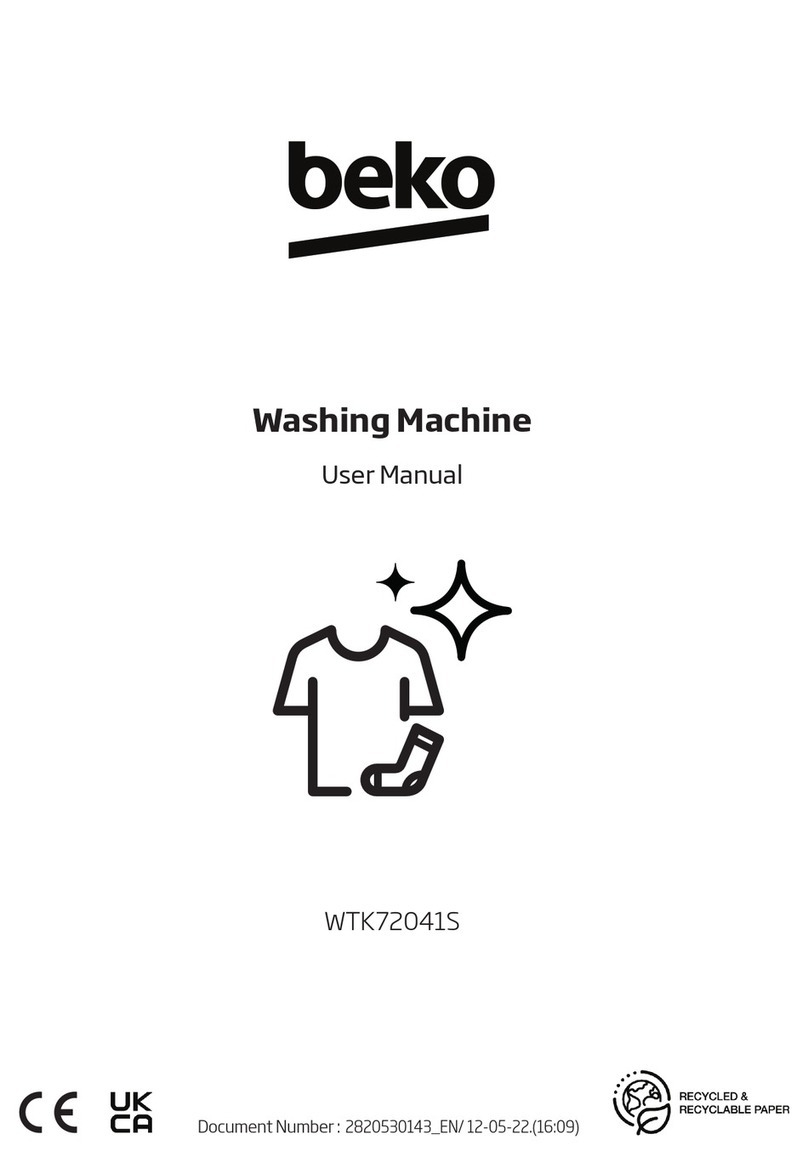 Beko WTK72041S user manual