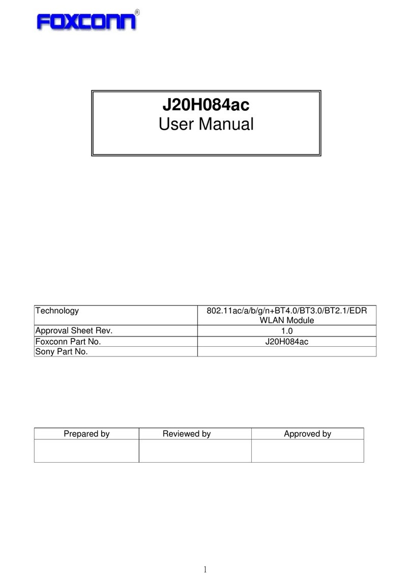 Foxconn J20H084ac User manual