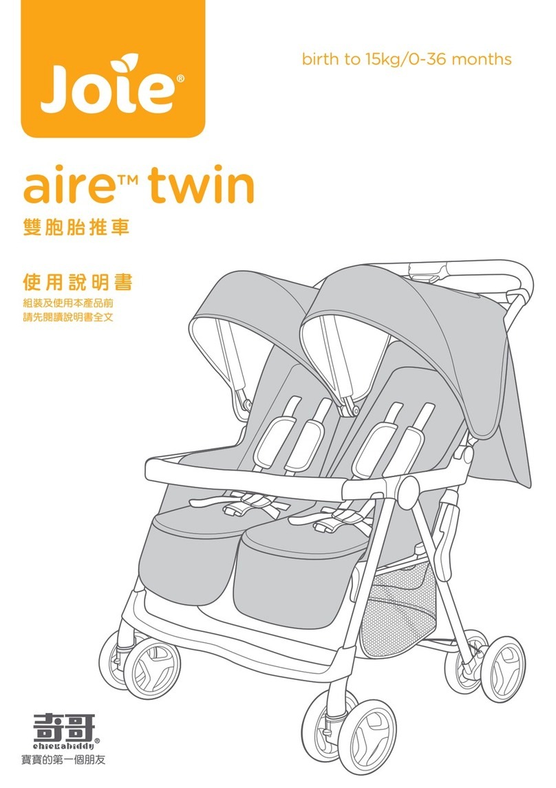 Joie Aire twin User manual