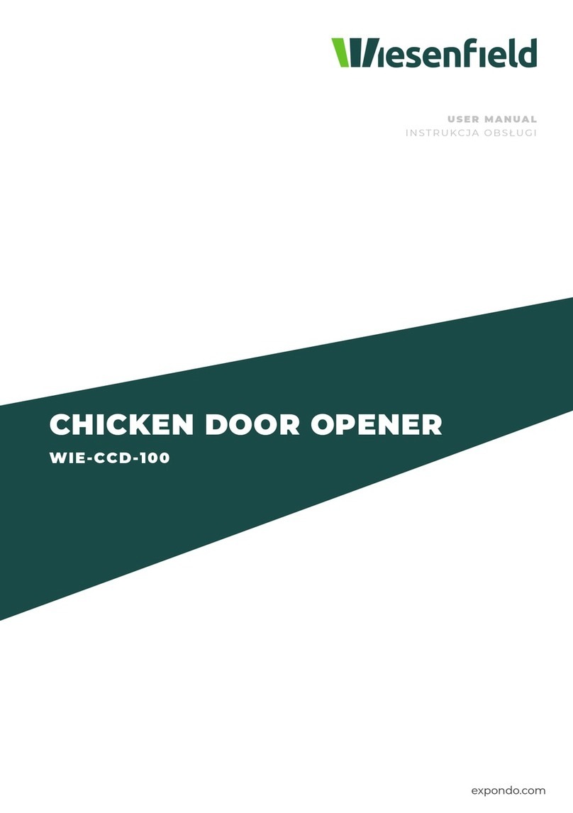 Wiesenfield WIE-CCD-100 user manual