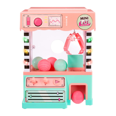 MGA MINI L.O.L. SURPRISE! CLAW MACHINE manual