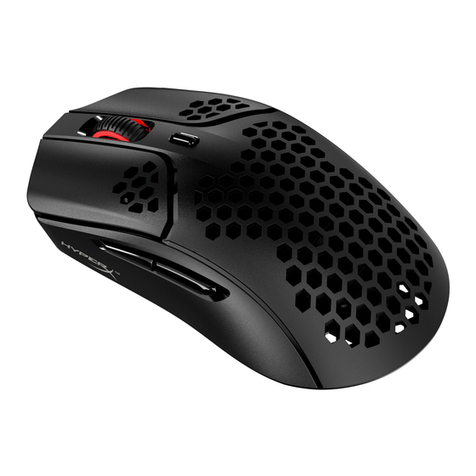 HyperX Pulsefire Haste User manual