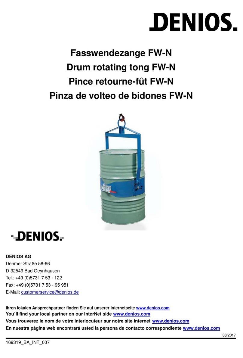 Denios FW-N manual