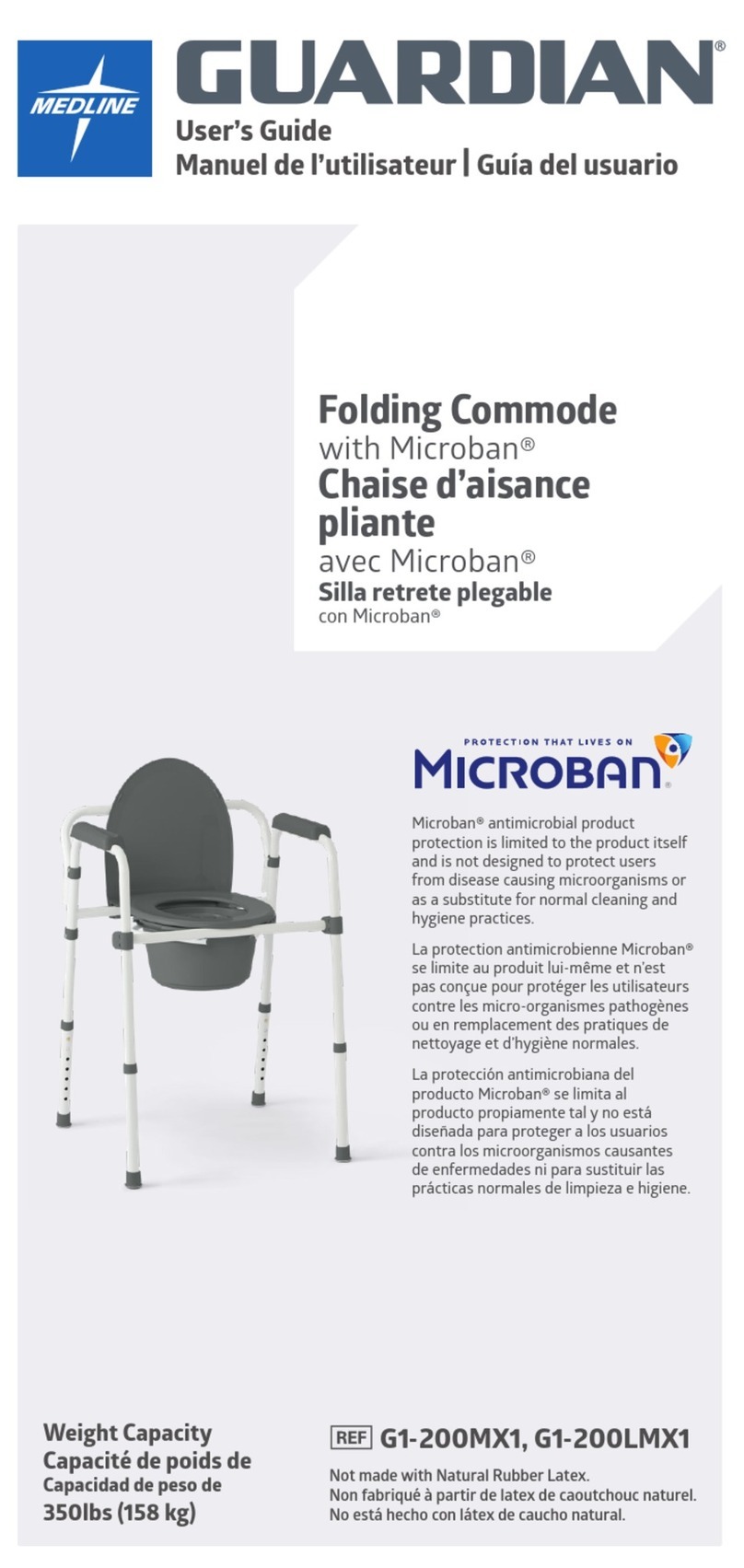 Medline GUARDIAN G1-200MX1 User manual