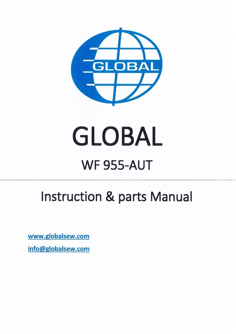 Global WF 955-AUT Parts list manual
