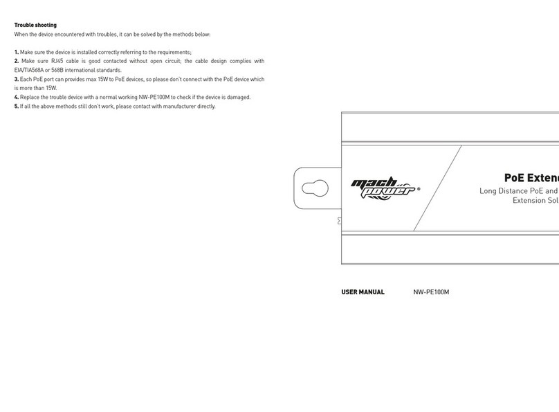 MachPower NW-PE100M user manual