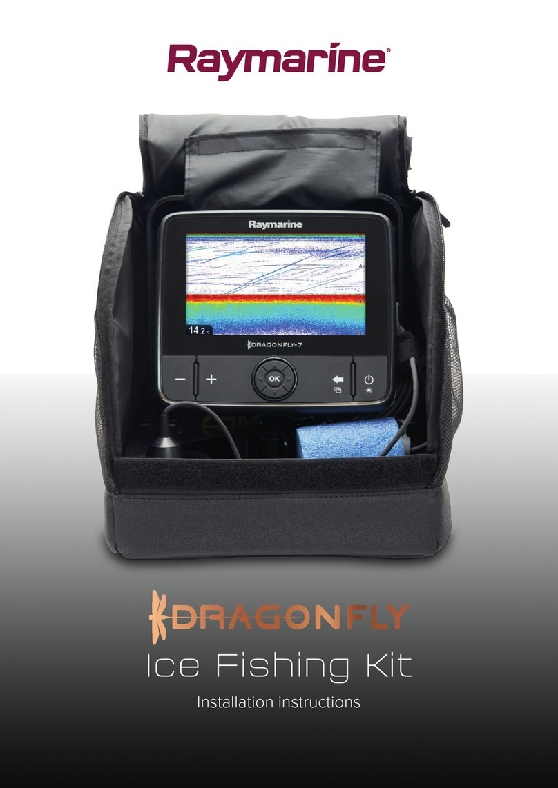 Raymarine DRAGONFLY Ice Fishing Kit User manual