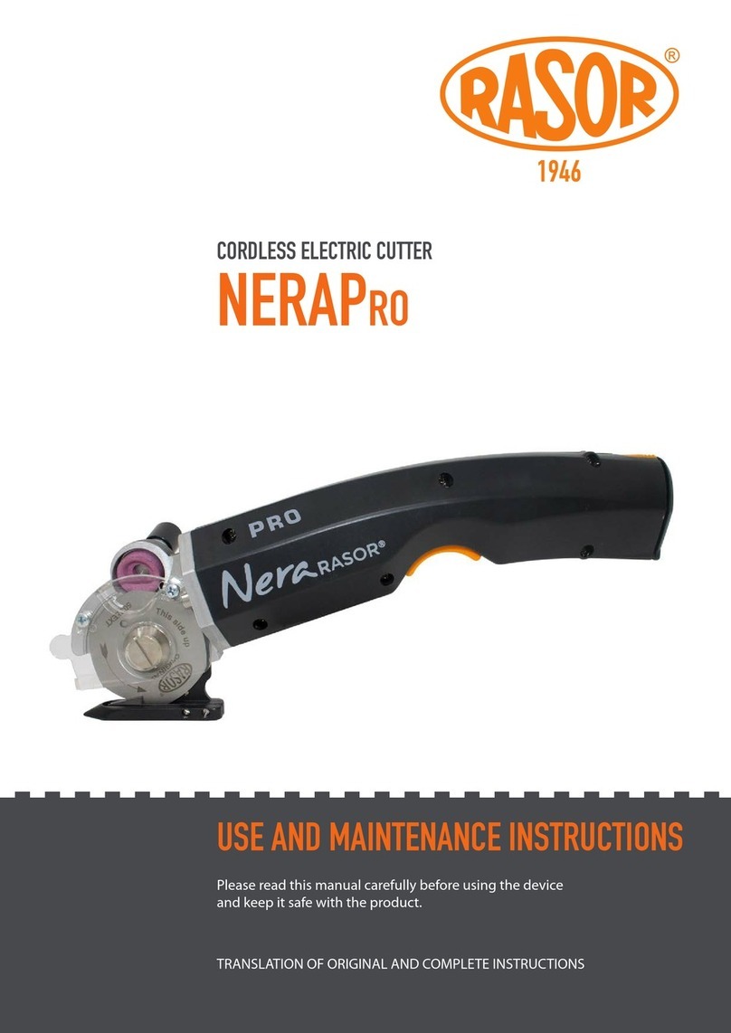 RASOR NERAPRO Operation instructions RASOR NERAPRO Operation instructions