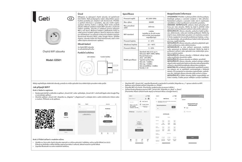 Geti GSS01 instruction manual