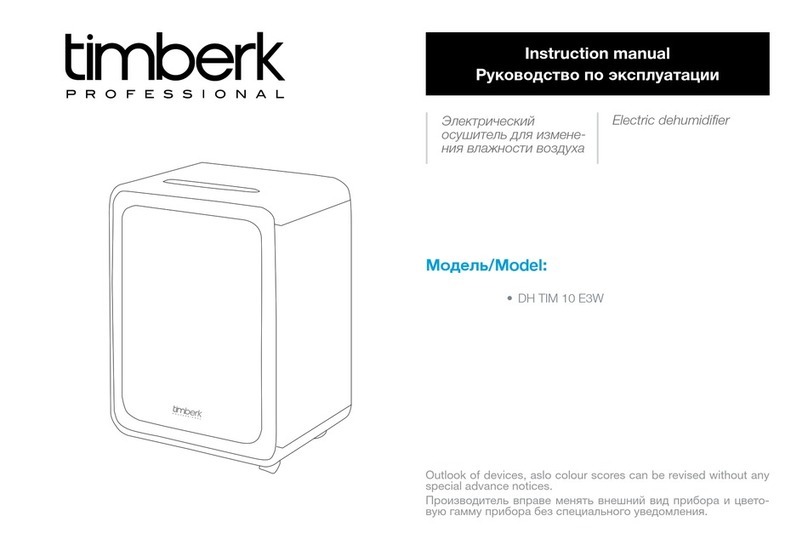 Timberk DH TIM 10 E3W instruction manual