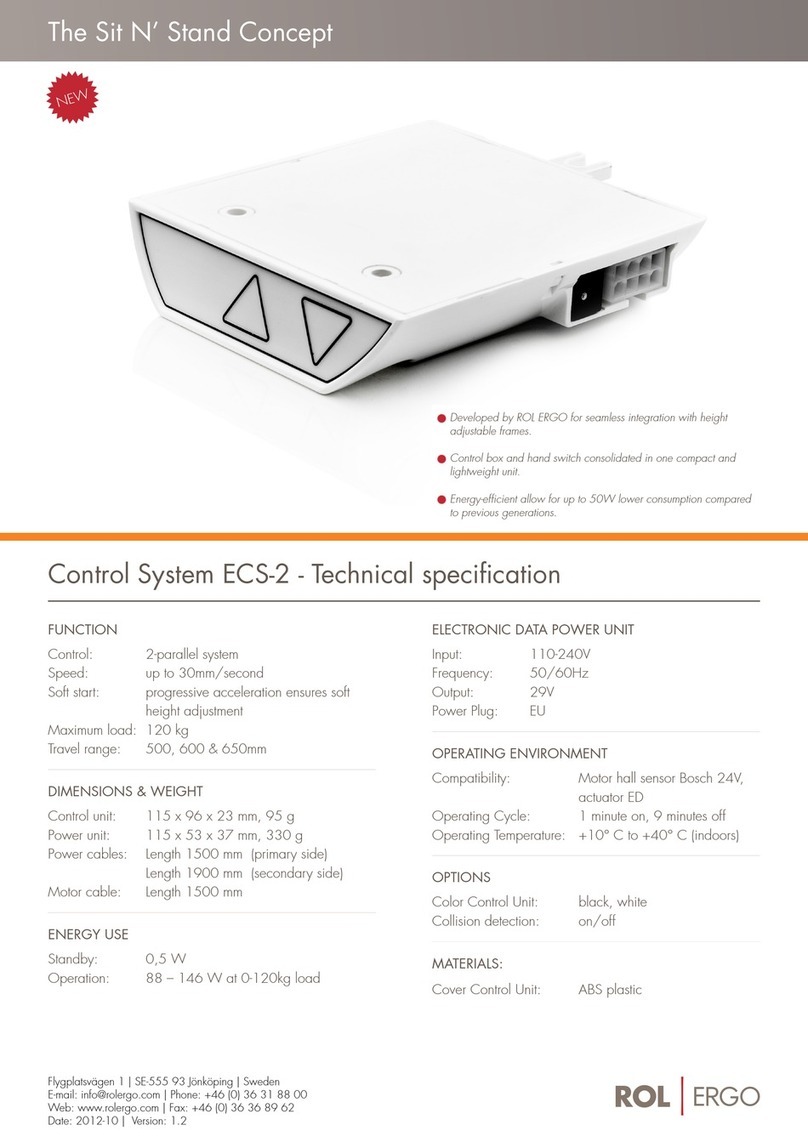 ROL ERGO ECS-2 Technical specification
