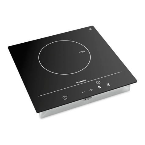 Dometic Hot and Cooking CVI1350 Installation and operating manual