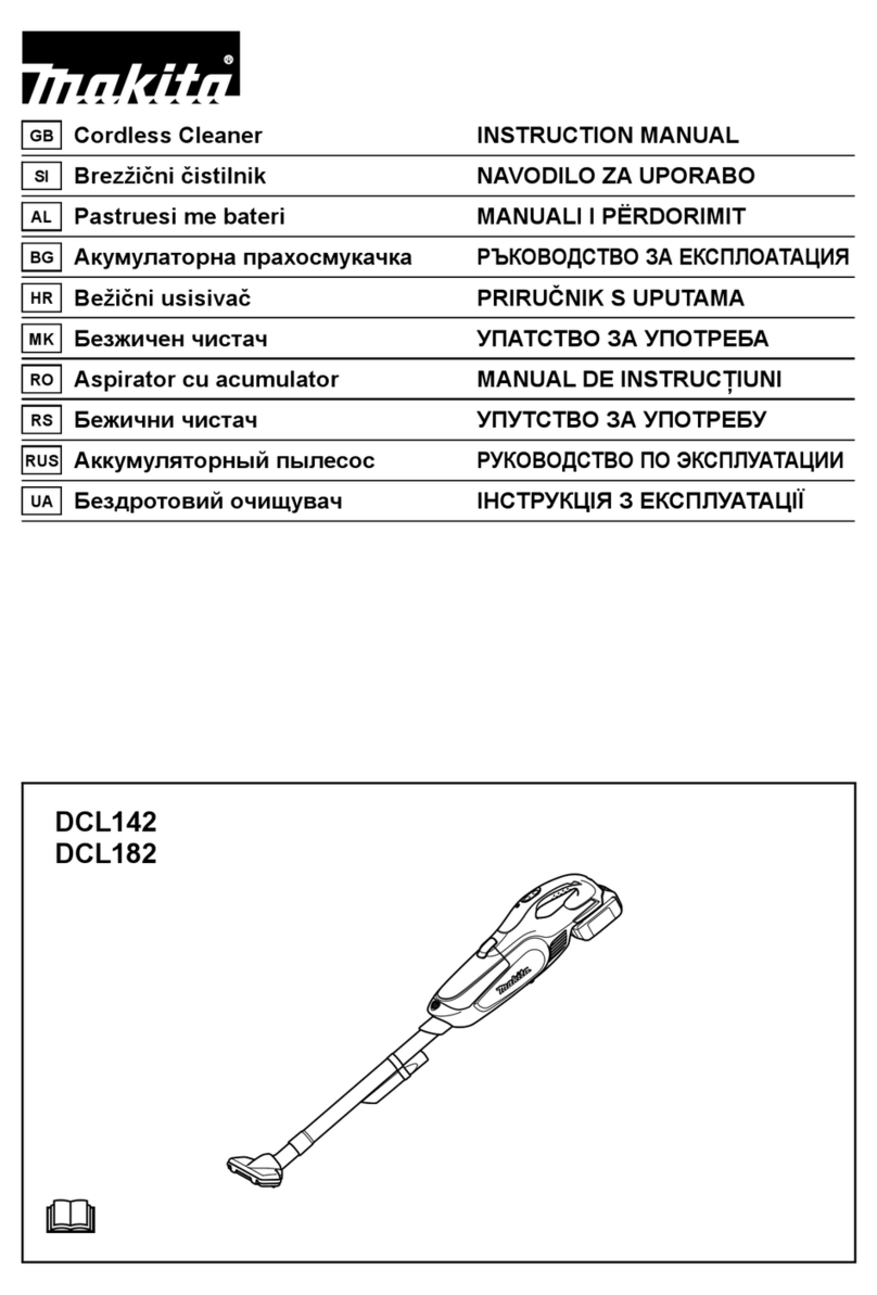 Makita DCL142 User manual