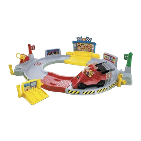 Fisher-Price Little People Lil' Movers Race Track H6993 instructions